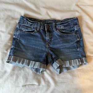 AUTHENTIC AMERICAN HERITAGE MIDI JEAN SHORTS SIZE 7